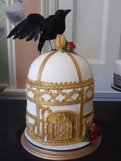 Bird cage cakes for Halla Galla: A Hauntingly Victorian Soiree - Cake by Cakery Creation Liz Huber