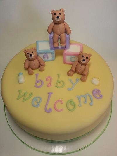 Baby Shower Cake - Cake by Rosi 