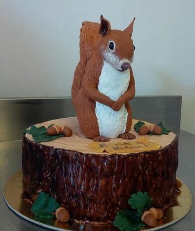 Squirrel - Cake by Irina-Adriana