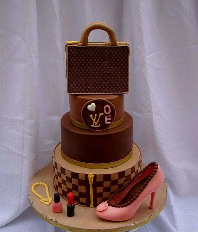 Louis Vuitton Cake - Cake by palakscakes