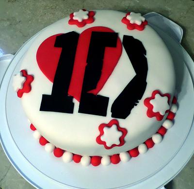 One Direction Craze - Cake by Michelle