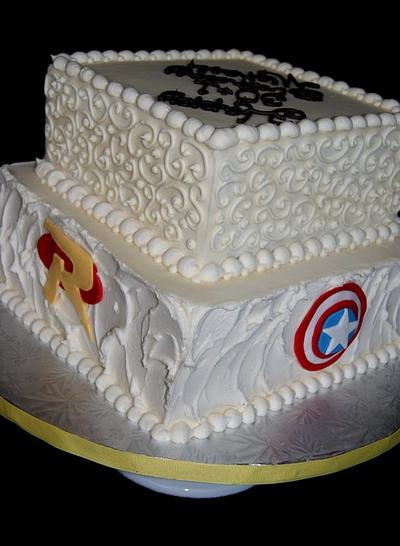 Marvel comics cake - Cake by Marney White