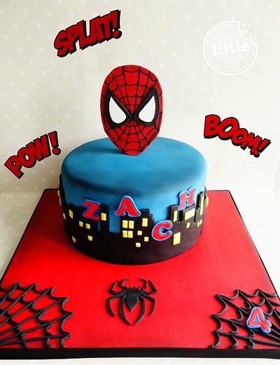Spiderman birthday cake - Cake by Happy Little Baker