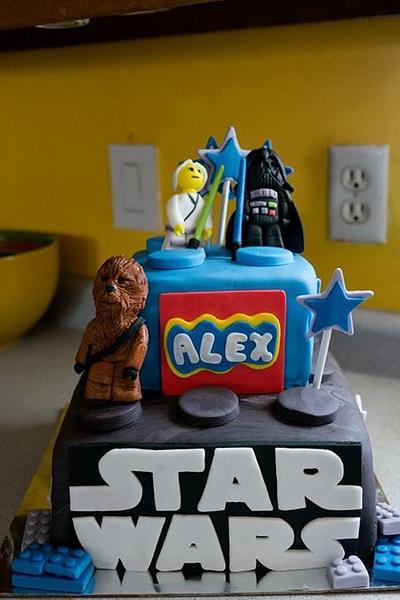 Lego Star Wars Cake! - Cake by Amanda