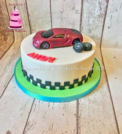 Bugatti Veyron cake - Cake by Cupcakes la louche wedding & novelty cakes