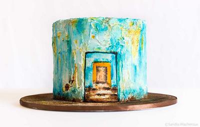 Blue Archways - Cake by Jo Finlayson (Jo Takes the Cake)