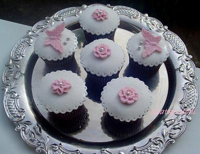 Wedding cupcakes - Cake by O_kejk