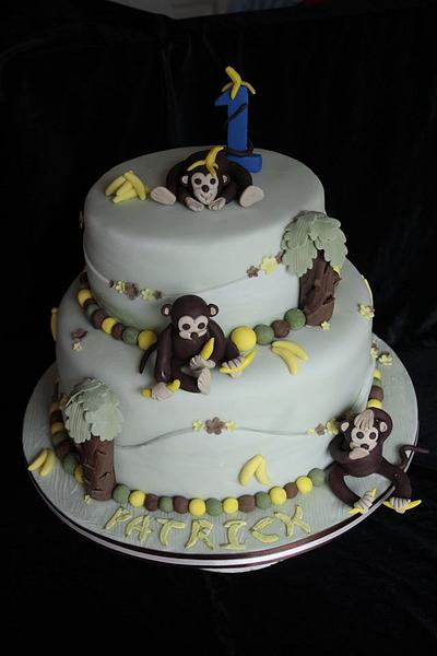 Cheeky Monkey Cake - Cake by mitch357