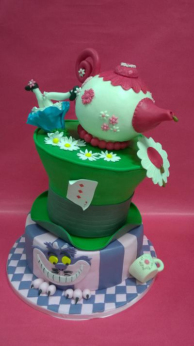 Alice in wonderland - Cake by Alessandra