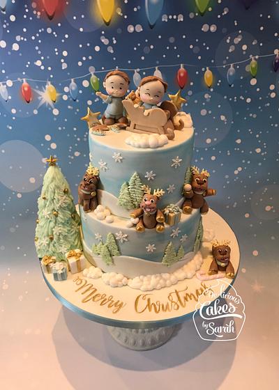 Christmas cake  - Cake by De-licious Cakes by Sarah