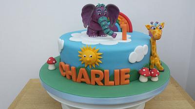 giggle bellies cake - Cake by Heathers Taylor Made Cakes