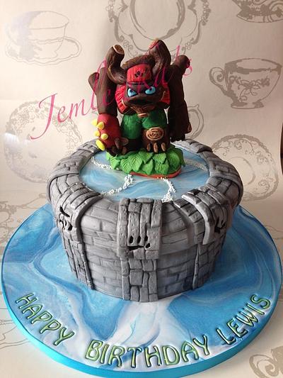 Skylanders cake - Cake by Jemlewka's cupcakes 