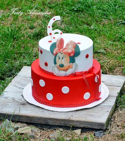 Minie mouse cake - Cake by Torty Alexandra