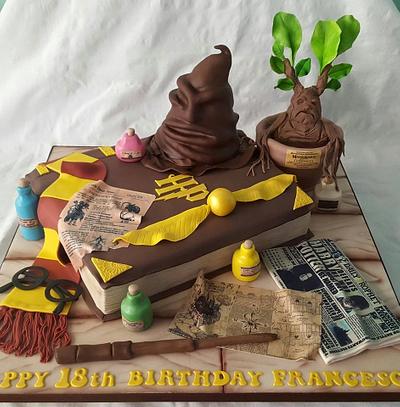 Harry Potter Cake - Cake by Julie's Cake in a Box