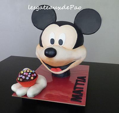 Mickey Mouse 3D - Cake by gateauxpao