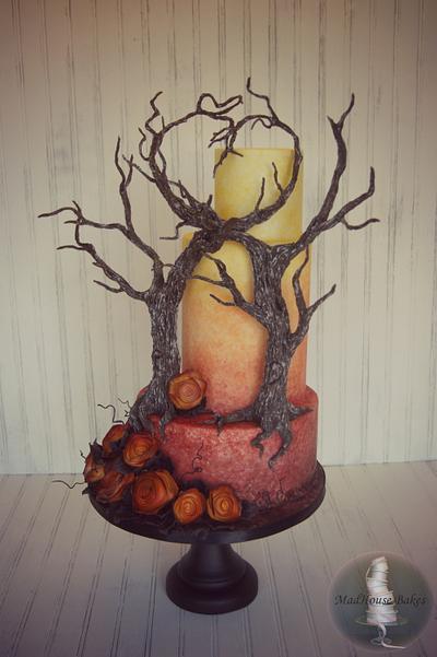 Old Flame - Cake by Tonya Alvey - MadHouse Bakes