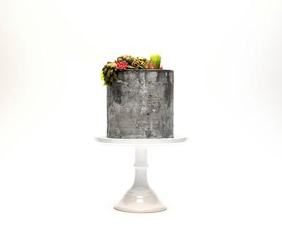 Concrete Cake - Cake by Le RoRo Cakes