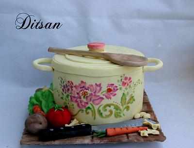 Cakes for a chef - Cake by Ditsan