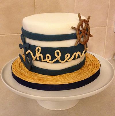 Sea themed cake - Cake by Ermintrude's cakes