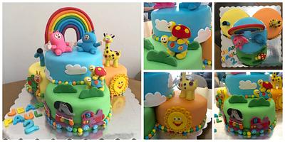 baby tv cake - Cake by srcupcake