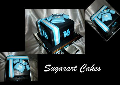 16th Male birthday - Cake by Sugarart Cakes