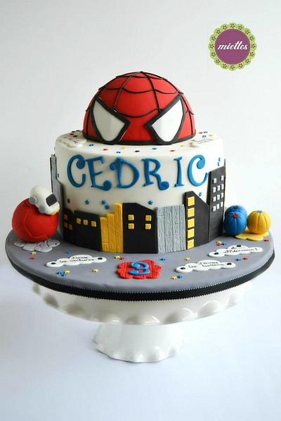 Spiderman Cake - Cake by miettes