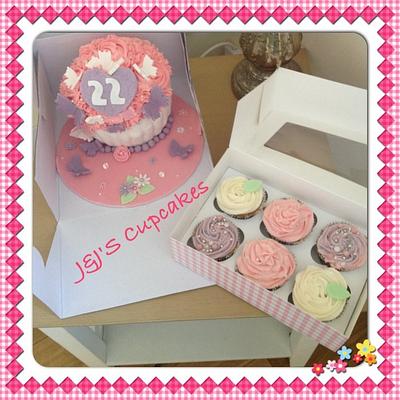 My second giant cupcake - Cake by Jodie Taylor
