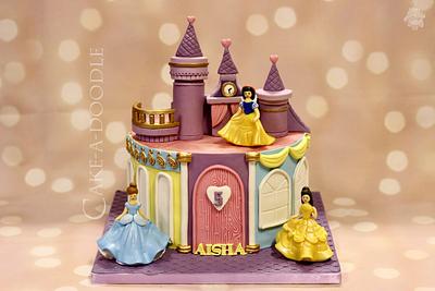 Disney Princess - Cake by Nimitha Moideen