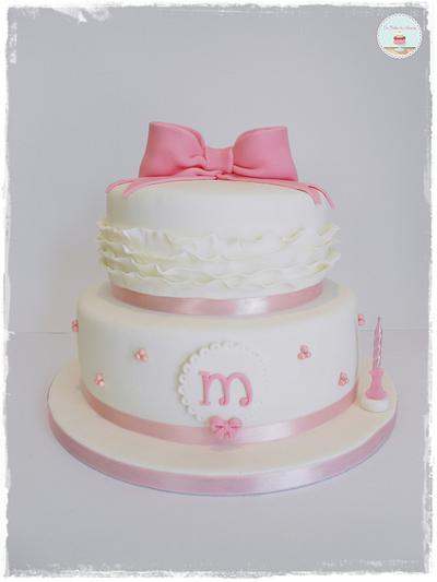 First Birthday Cake - Cake by Ana Crachat Cake Designer 
