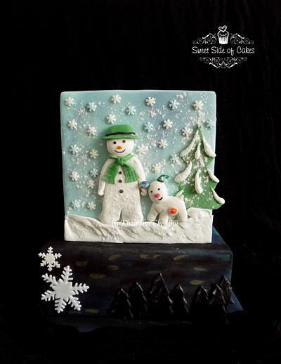 The Snowman - Home for the Holidays Collaboration - Cake by Sweet Side of Cakes by Khamphet 