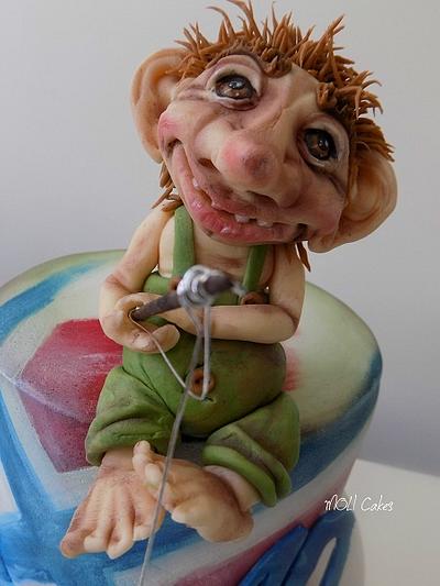 Norwegian troll - Cake by MOLI Cakes