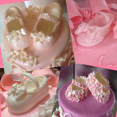 Baby shoes - Cake by Latifa