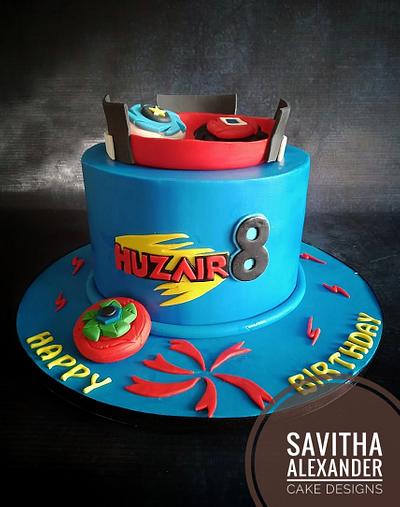 Beyblade birthday - Cake by Savitha Alexander