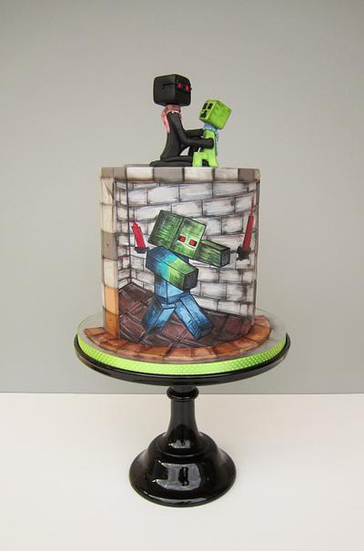 Minecraft cake - Cake by daruj tortu