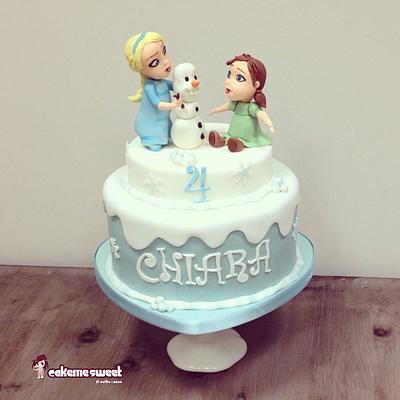 Do you want to build a snowman? - Cake by Naike Lanza