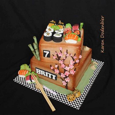Sushi - Cake by Karen Dodenbier