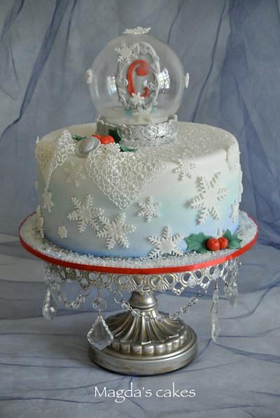 Winter Wonderland - Cake by Magda's cakes