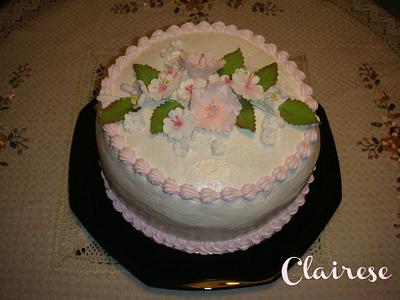 Sweet & simple cake - Cake by AnnCriezl 