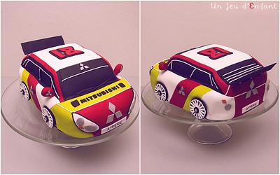 Mitsubishi Rally Car Cake  - Cake by CAKE RÉVOL