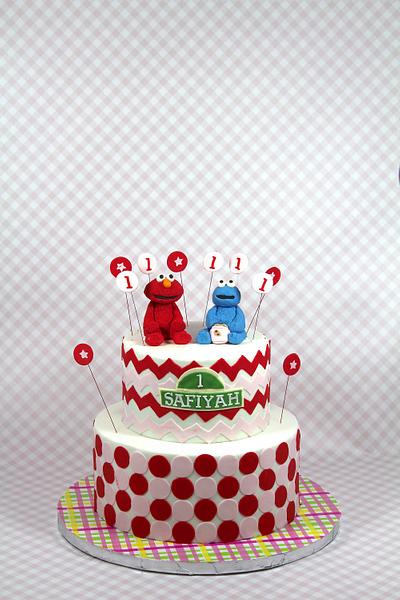 sesame street theme - Cake by soods