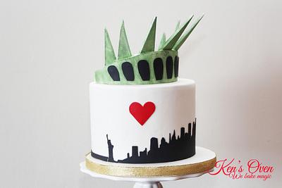 I Love NY Cake - Cake by Kendari Gordon