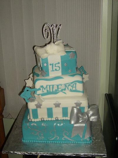 Quinceanera - Cake by Jennifer Bento