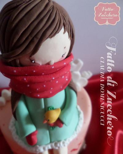 I love the winter - Cake by Fatto di Zucchero