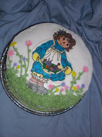 Raggedy Ann - Cake by Laciescakes