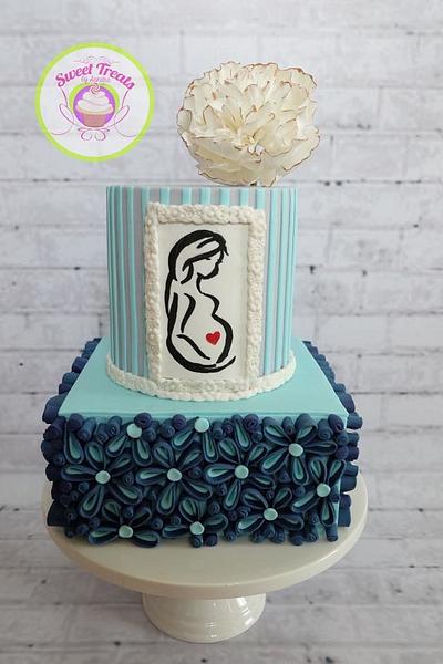 Baby Shower Cake - Cake by Sandra