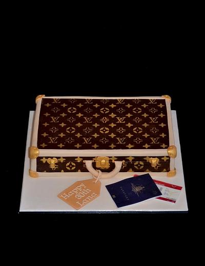 Louis Vuitton cake - Cake by Sue Ghabach