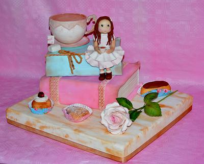 Cake tea - Cake by MaripelCakes