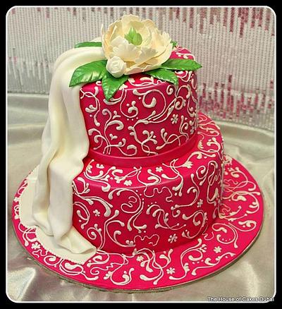 Wedding cake - Cake by The House of Cakes Dubai