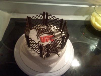 Ufc cake - Cake by angela
