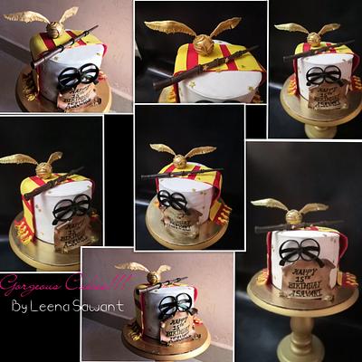 Harry Potter cake  - Cake by GorgeousCakesBLR